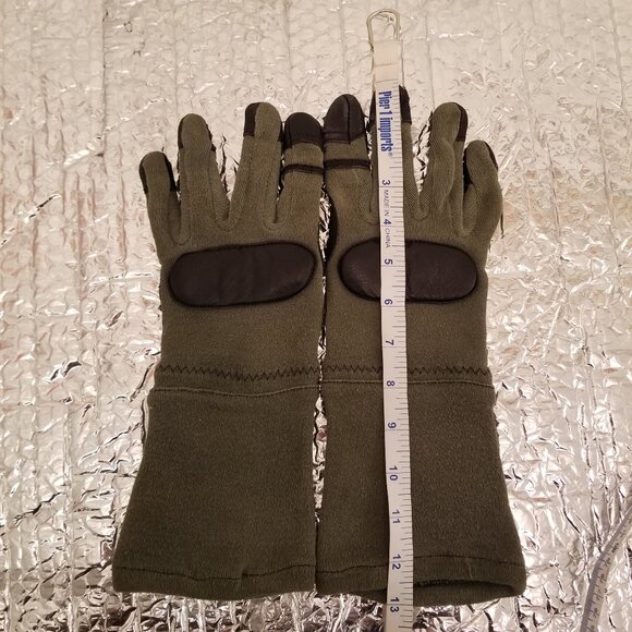 Men's Large HWI HATCH Kevlar/Leather Tactical Long Sleeve Operator Gloves - Picture 6 of 9